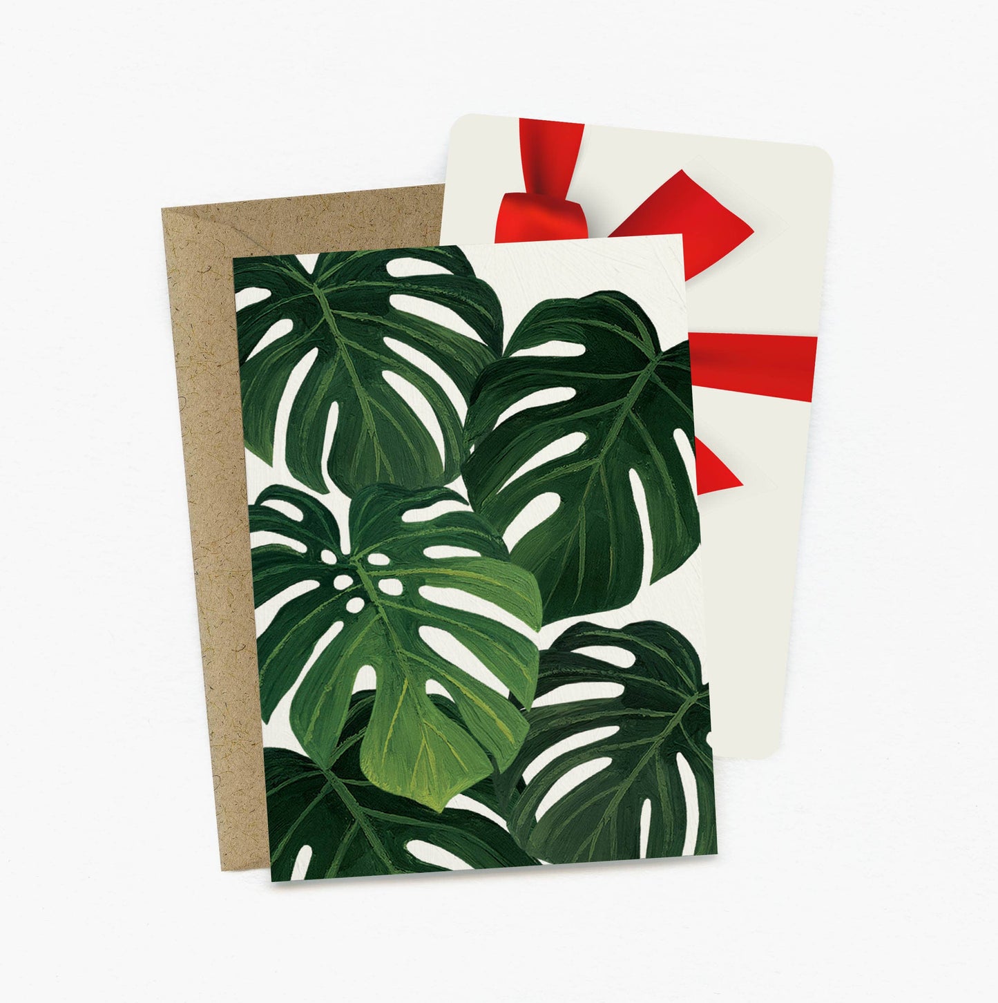 Monstera Mini Greeting Card | Everyday Love Friendship
