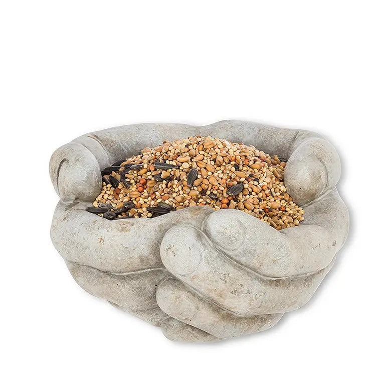 Large Cupping Hands Planter - 6.5"W