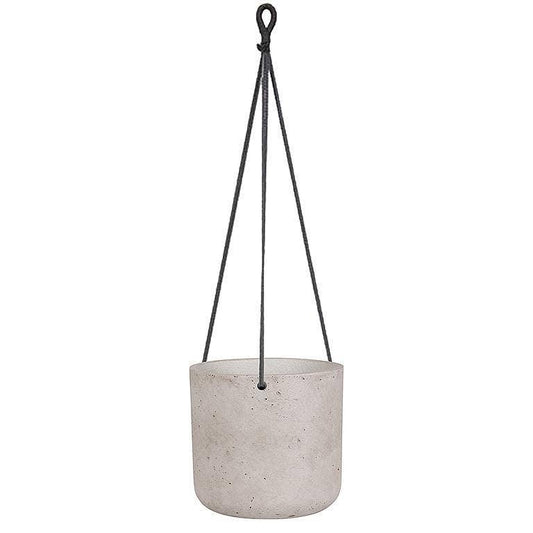 Large Hanging Planter-Grey-7"D