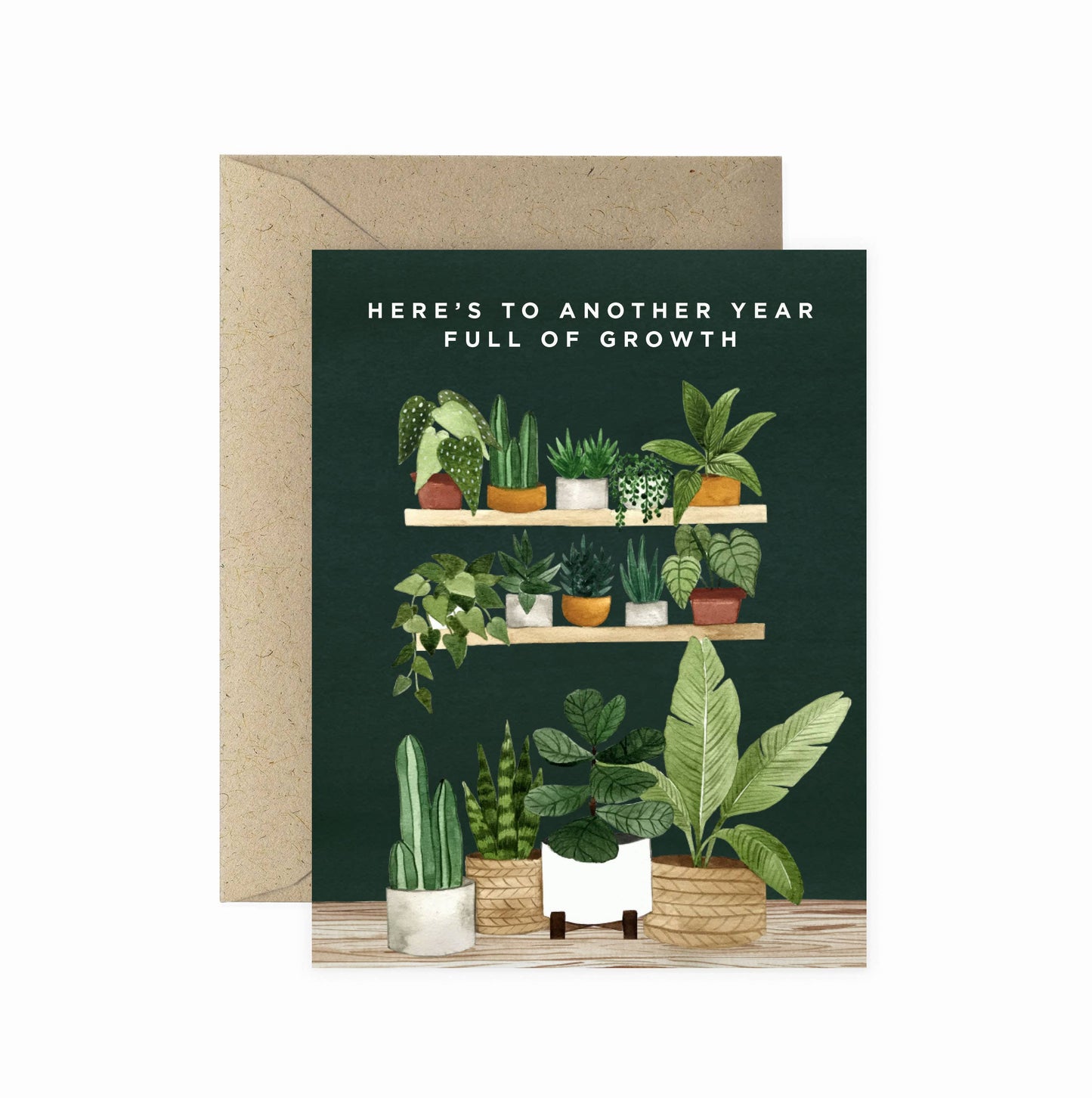 Full of Growth Birthday Greeting Card | Plant + Floral Cards