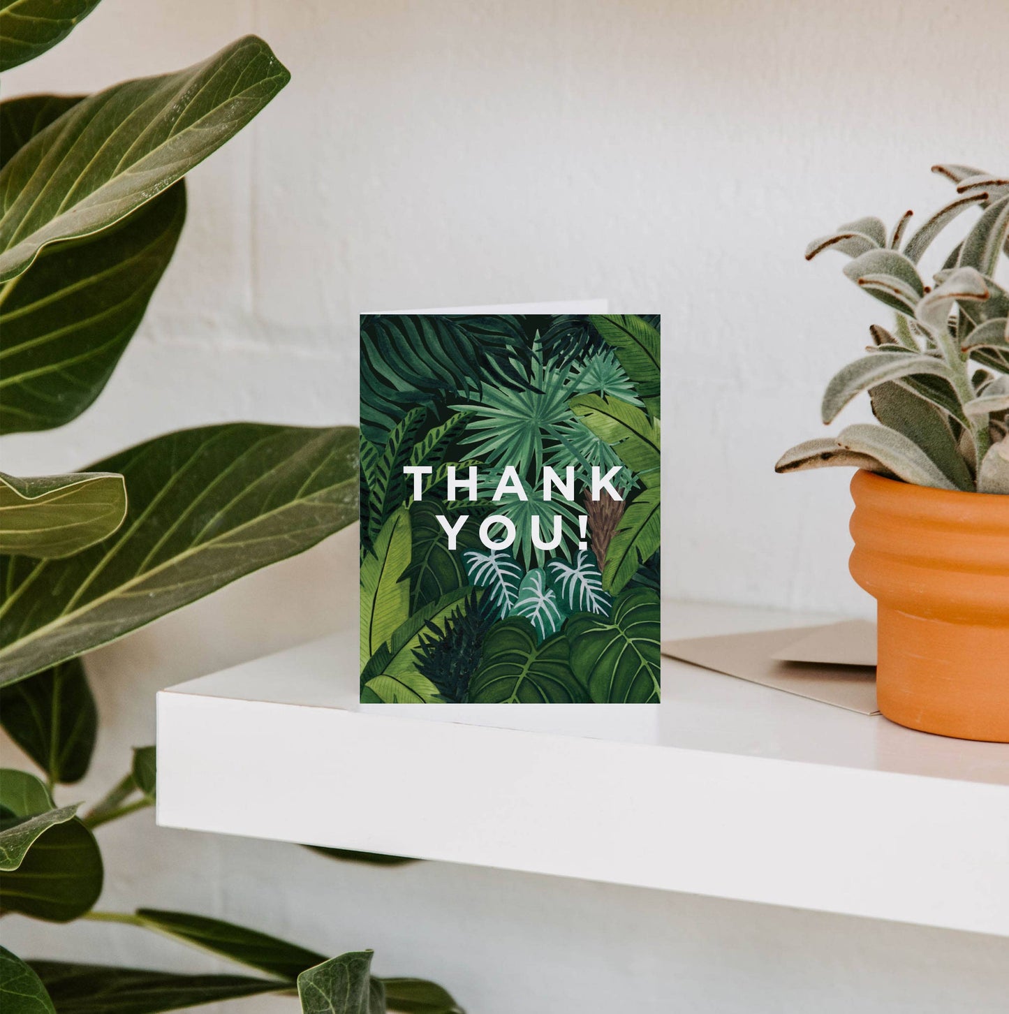 Jungle Thank You Greeting Card