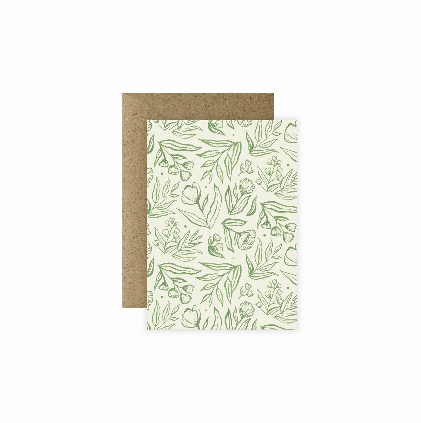 Sage Botanical Mini Card | Love + Friendship Everyday Card 