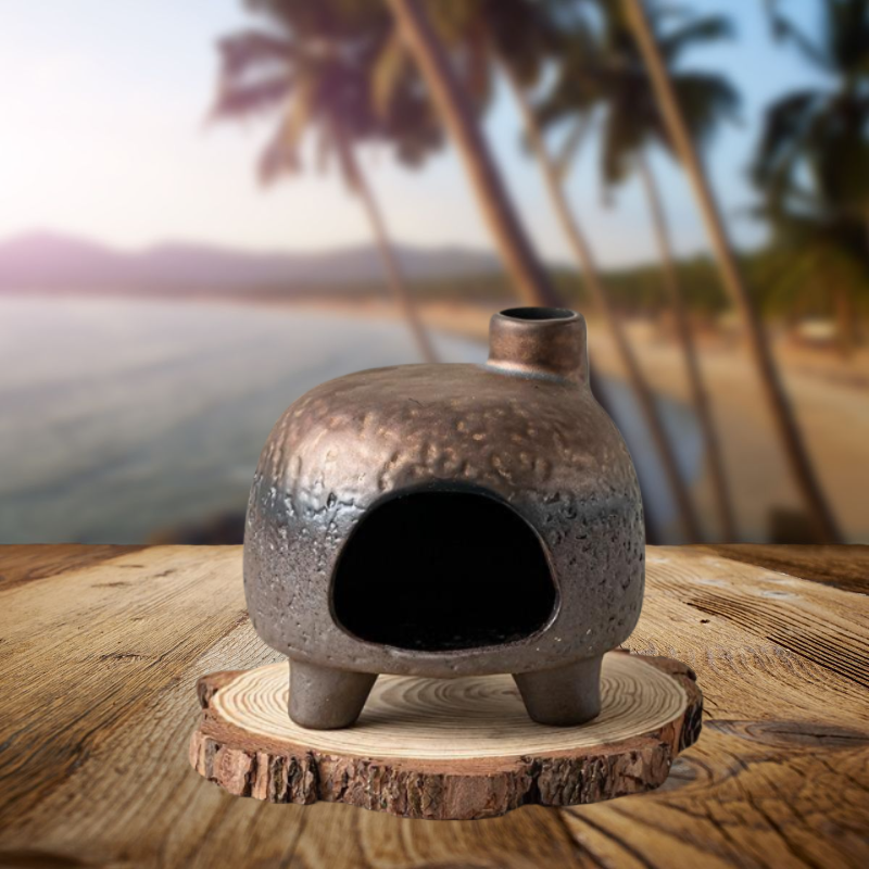 Little Golden House Fireplace: Golden Fireplace