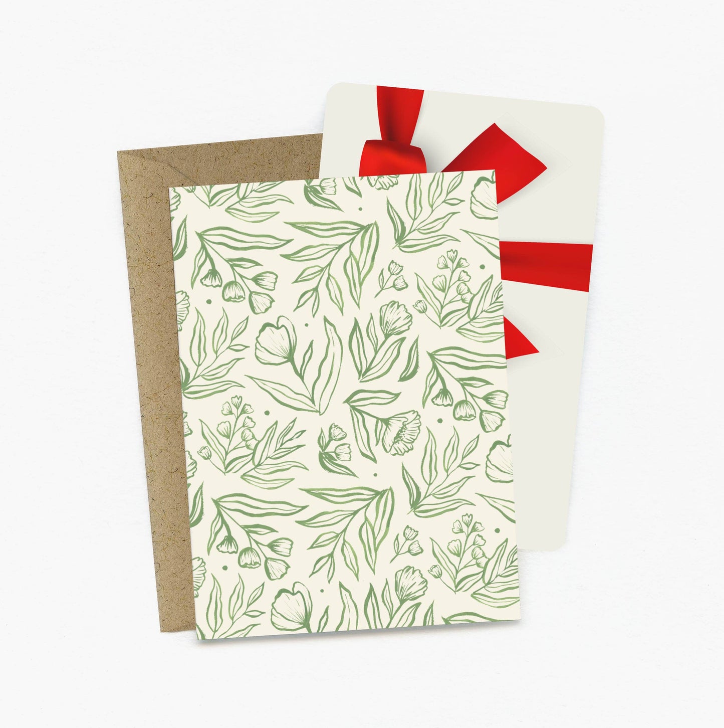 Sage Botanical Mini Card | Love + Friendship Everyday Card 
