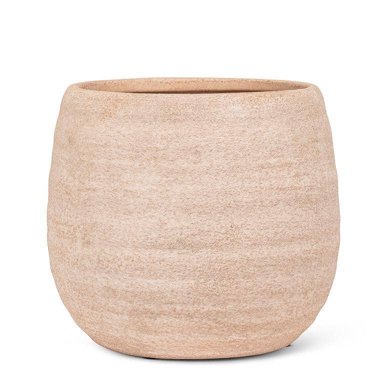 Coarse Texture Planter-5"H: Bronze