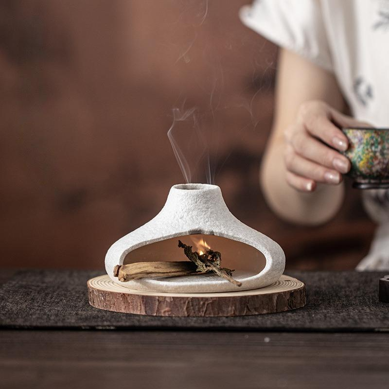 Small Chimney Fireplace: Black