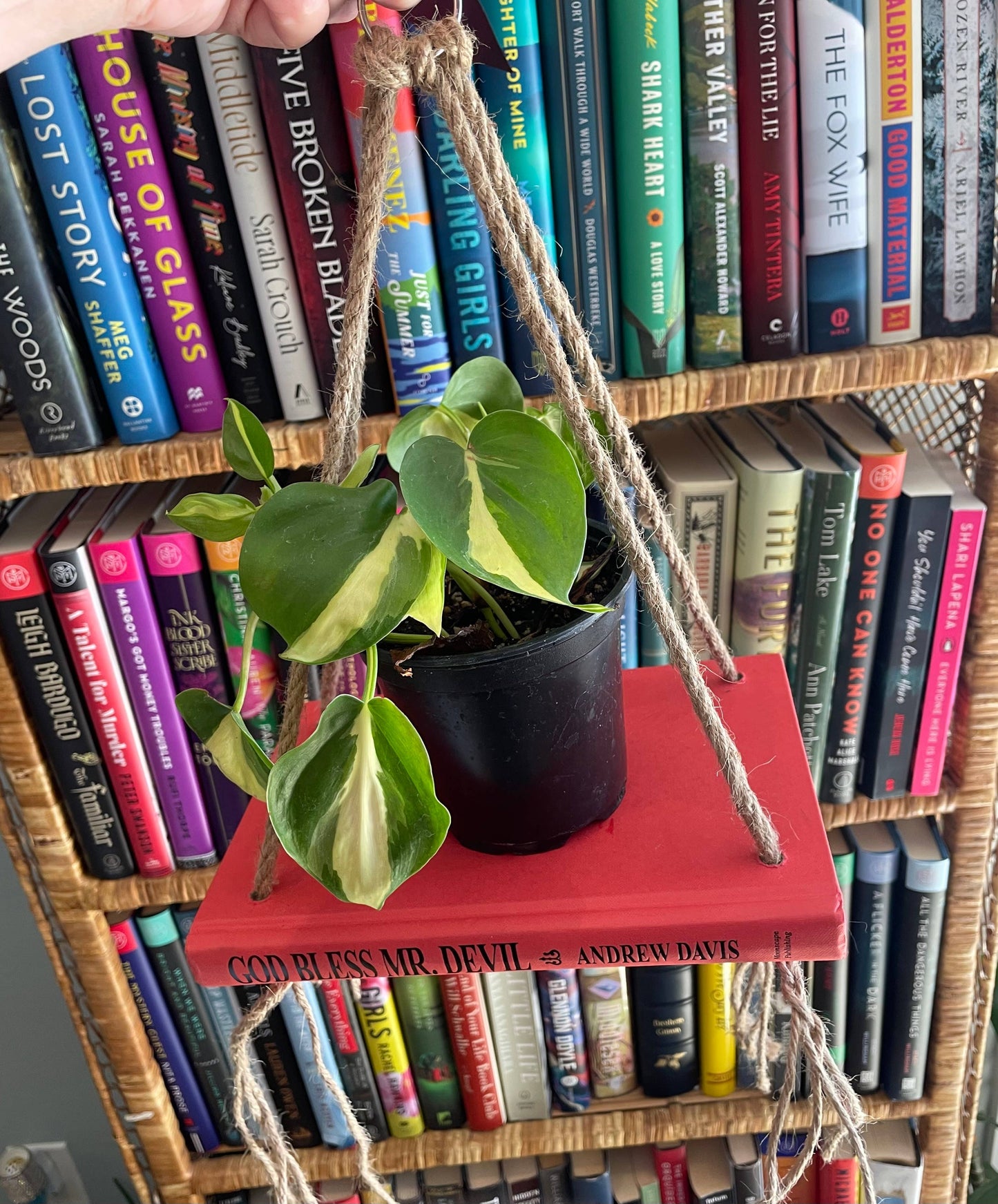 Bookish Bloom Shelf Planter