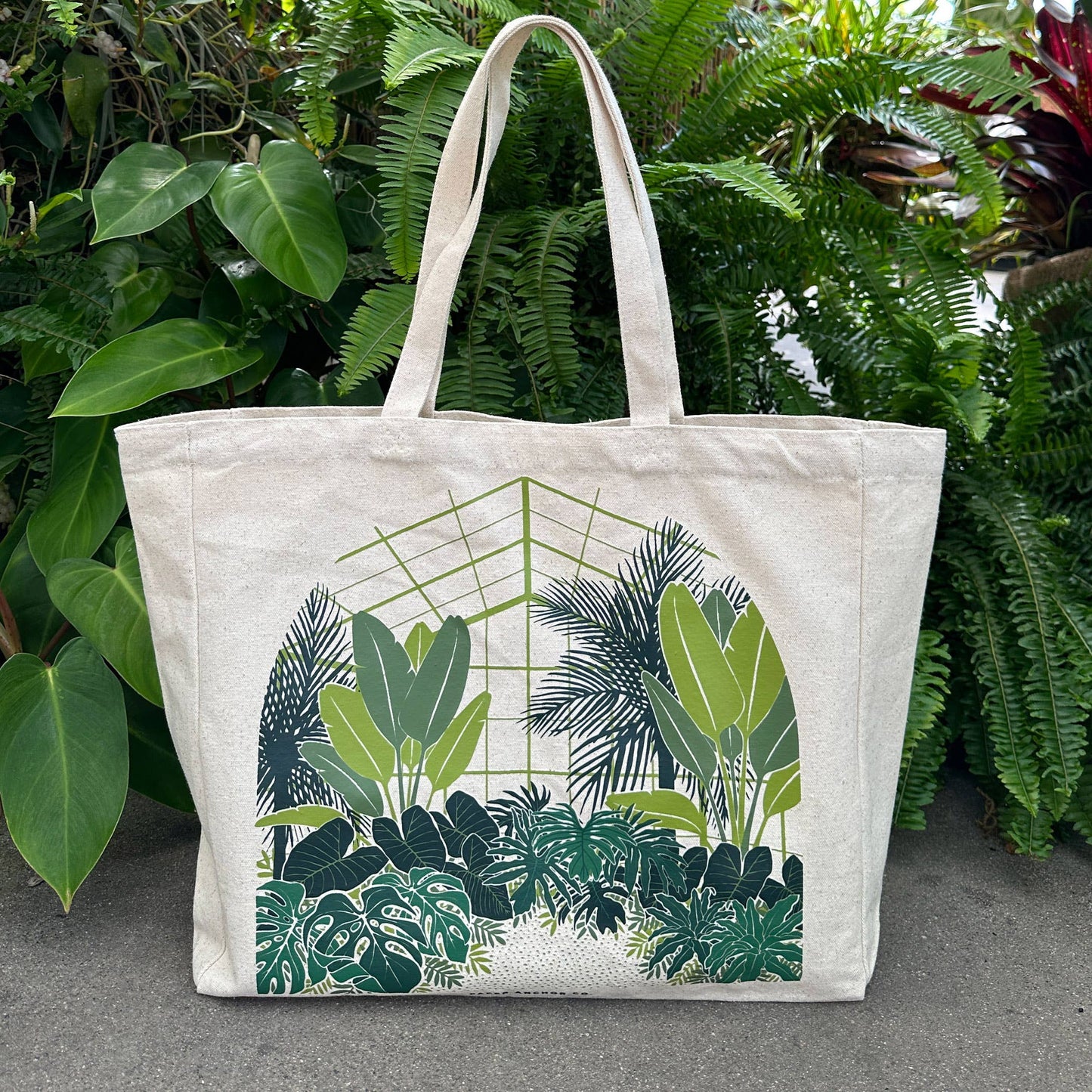 Tropical Conservatory Tote Bag | Spring + Garden Gift