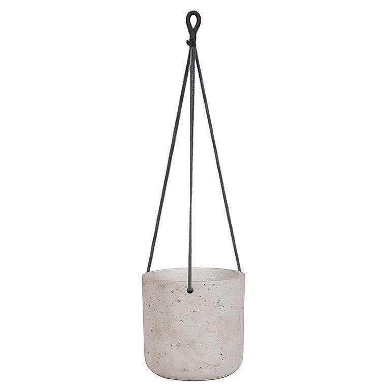 Medium Hanging Planter-Grey-6"D