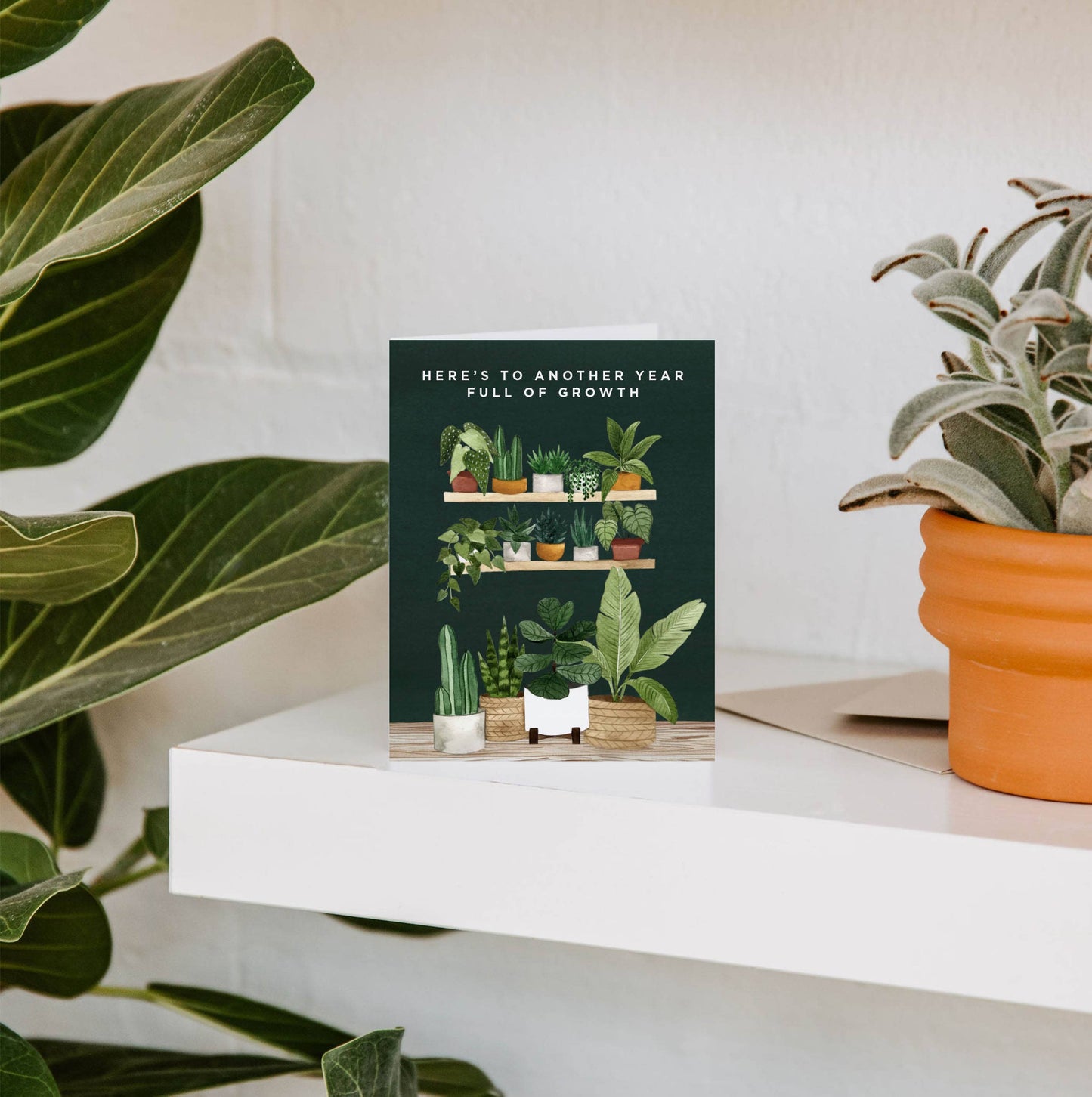 Full of Growth Birthday Greeting Card | Plant + Floral Cards