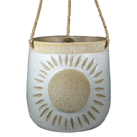 Sunny Day Ceramic Hanging Planter Pot