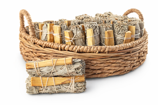 White Sage Smudge Sticks with Palo Santo