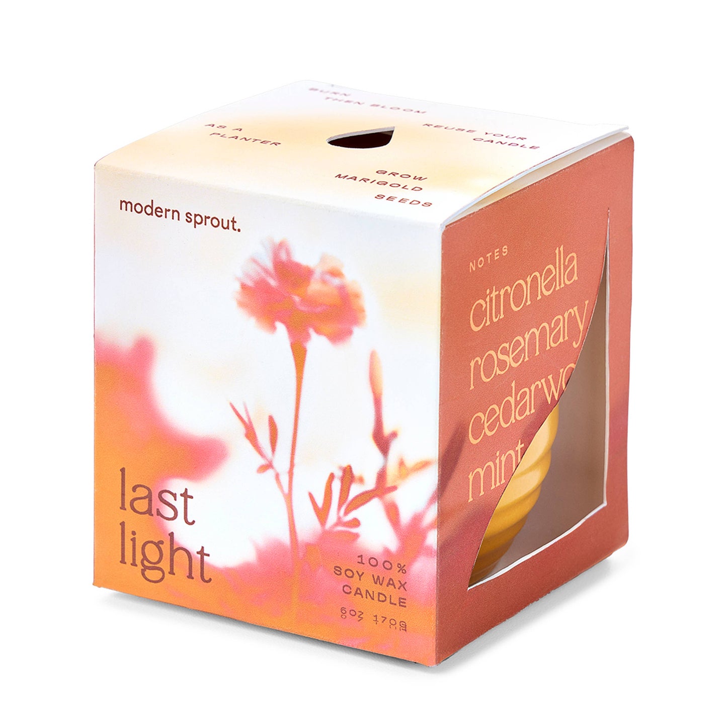 Garden Vibes Candle/Planter 2-in-1: Violet Hour - Lavender