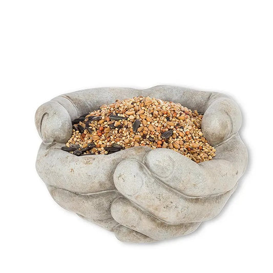 Large Cupping Hands Planter - 6.5"W