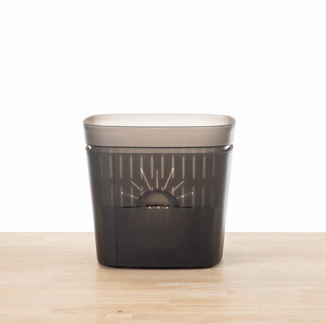 Naked Root - Clearly Earth Planter - Midnight Fog - 8"