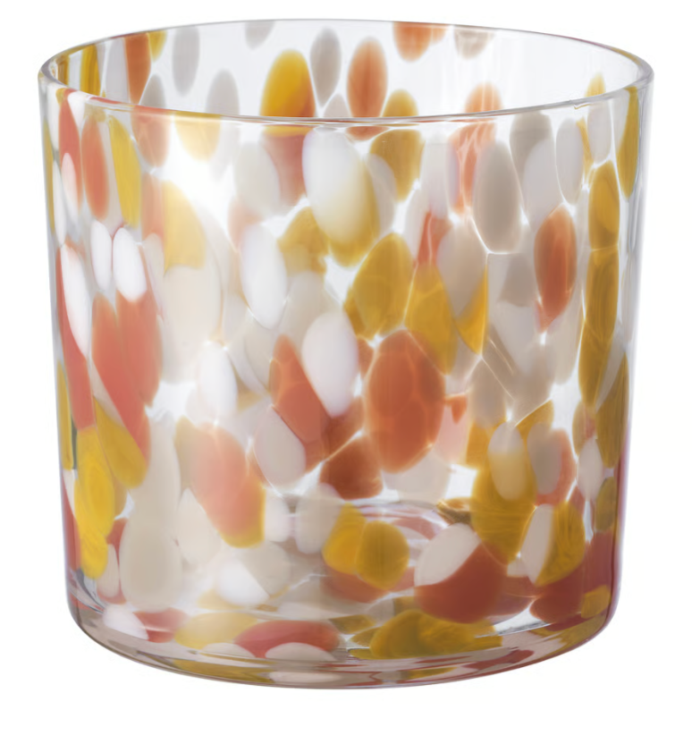 Plant Pot, Multicolor Dot