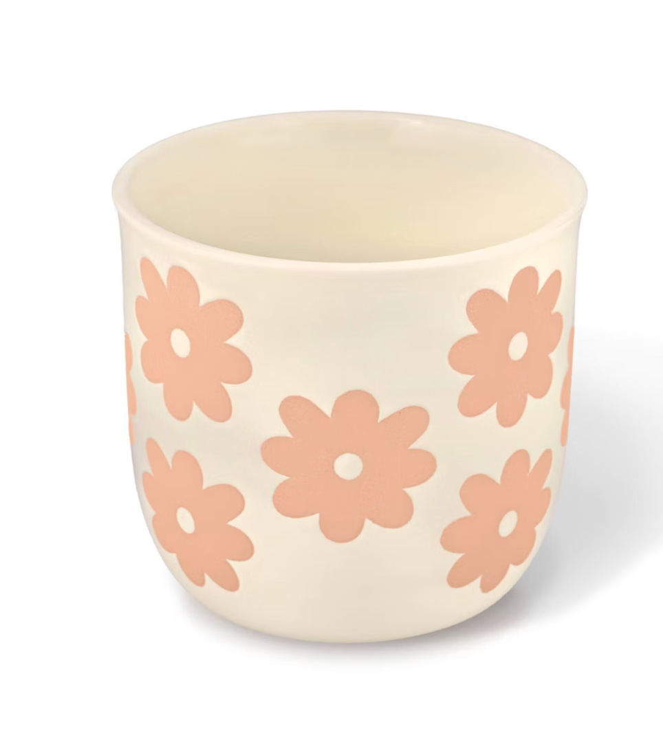 Pink Flower Planter
