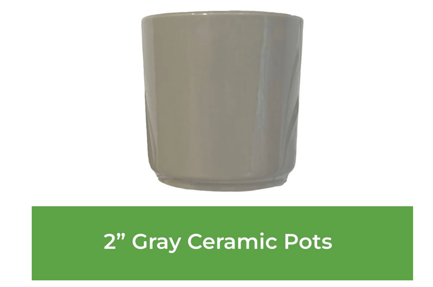 2" Ceramic Pot