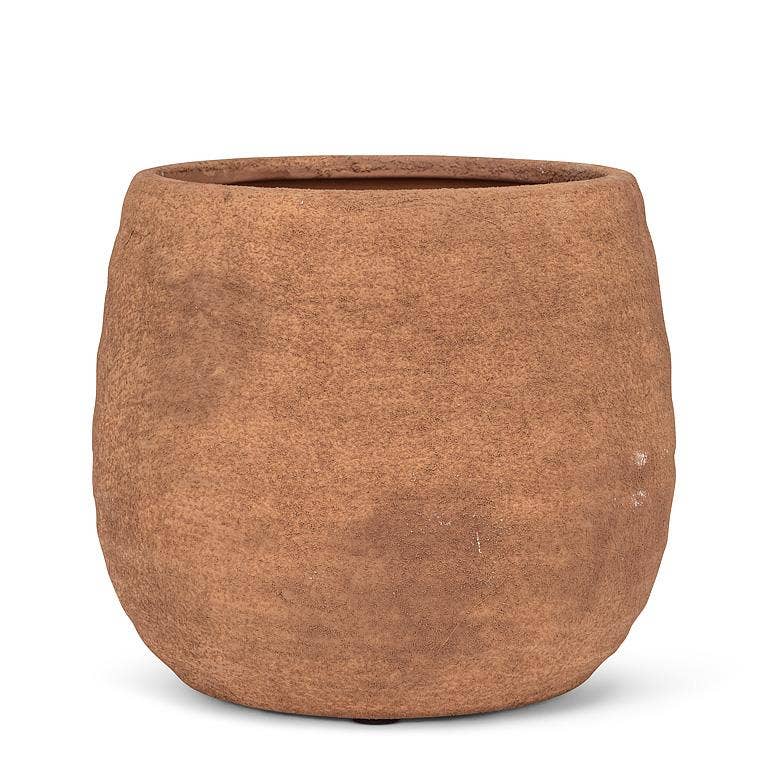 Coarse Texture Planter-5"H: Bronze