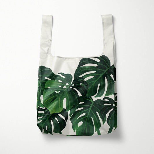 Monstera Reusable Shopping Bags