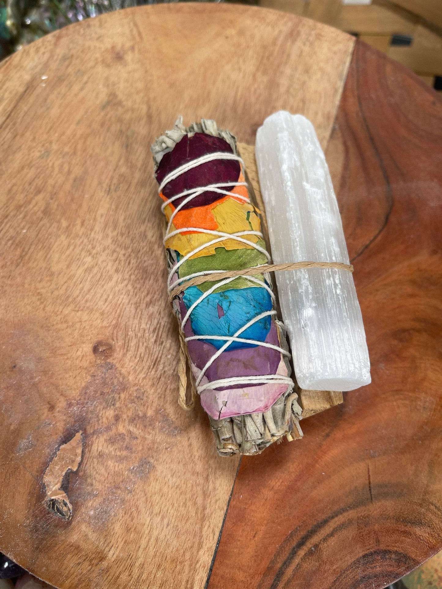 4-Inch Raw Selenite Wand